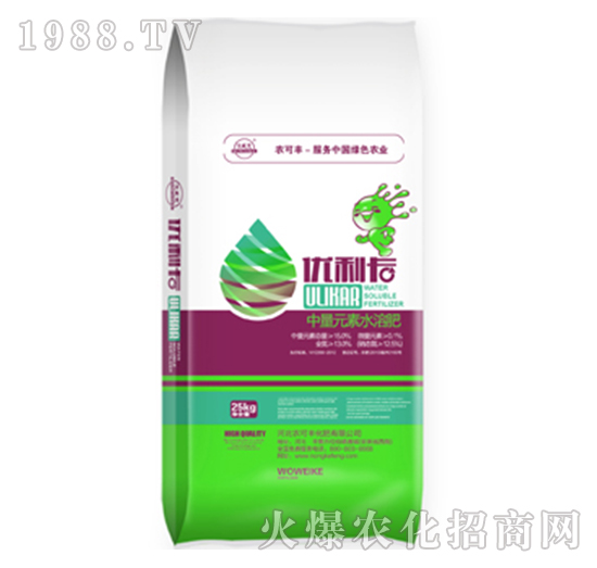 25kg中微元素水溶肥料-優(yōu)利卡-農(nóng)可豐