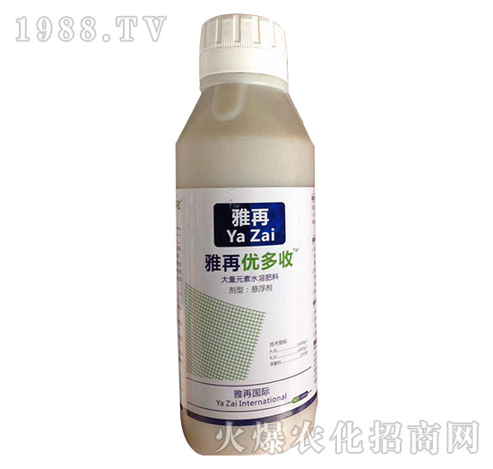 大量元素水溶肥料1000ml-優(yōu)多收-雅再國際