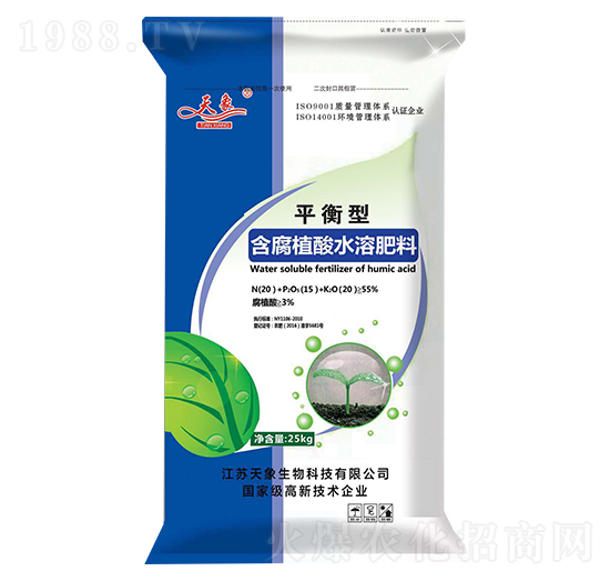 含腐殖酸水溶肥料（平衡型）-天象生物