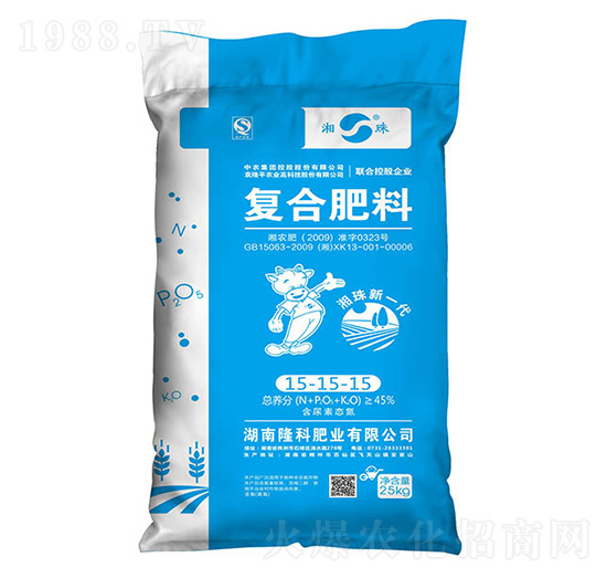 復(fù)合肥料15-15-15-湘珠（25kg）-隆科肥業(yè)