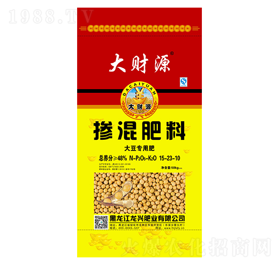 大豆專用摻混肥料15-23-10-大財(cái)源-龍興肥業(yè)