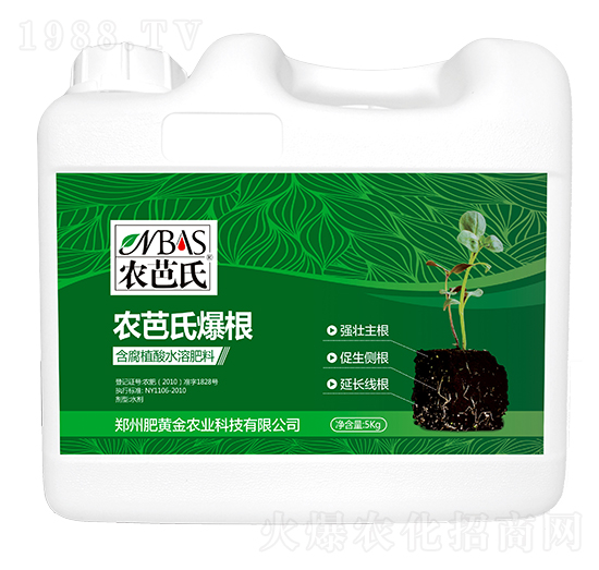 含腐植酸水溶肥料-農(nóng)芭氏爆根（5kg）-農(nóng)芭氏-肥黃金