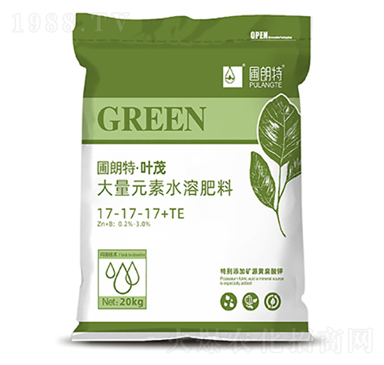 大量元素水溶肥料17-17-17+TE-圃朗特·葉茂-圃朗特