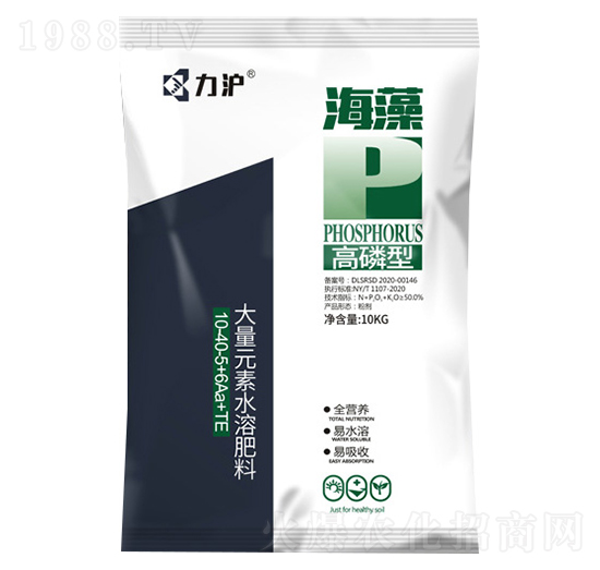 高磷型大量元素水溶肥料10-40-5+6Aa+TE-力滬生物