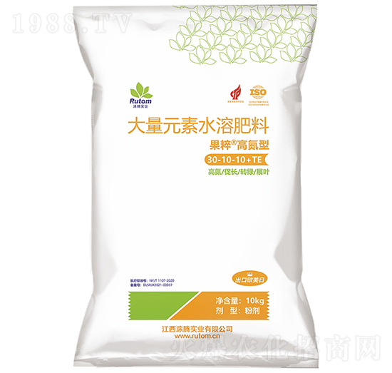 高氮型大量元素水溶肥料30-10-10+TE-果粹-淶騰