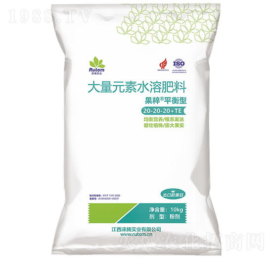 平衡型大量元素水溶肥料20-20-20+TE-果粹-淶騰