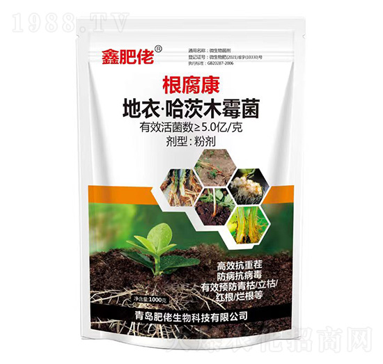 地衣·哈茨木霉菌-根腐康-鑫肥佬-肥佬生物