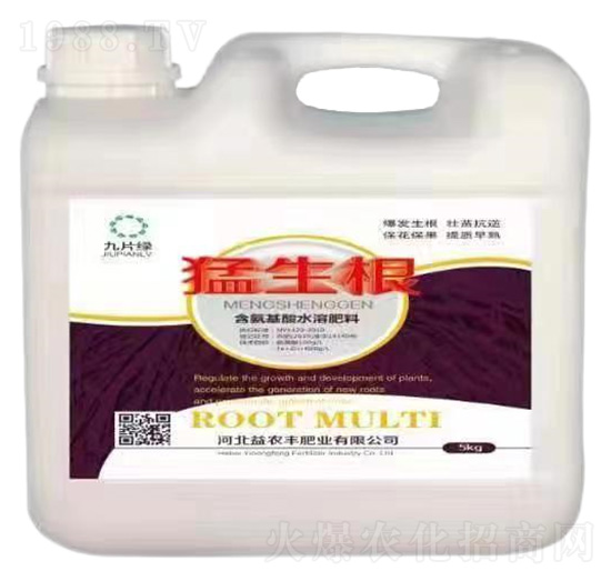 猛生根含腐植酸水溶肥料-九片綠-益農豐肥業(yè)