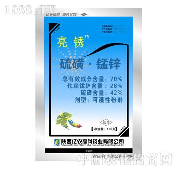 亮銹硫磺錳鋅100g