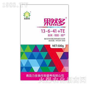 大量元素水溶肥13-6-41+TE-果然多-農(nóng)圣人