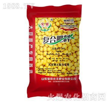 大豆測土配方專用復(fù)合肥料10-15-5-寶囤