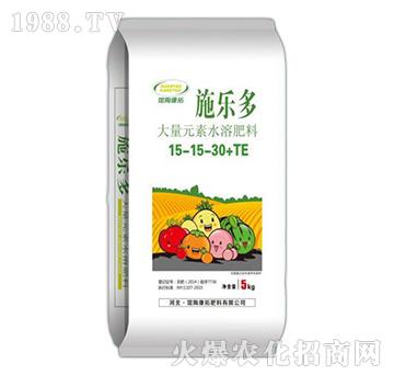 大量元素水溶肥料15-15-30+TE-施樂(lè)多-康拓