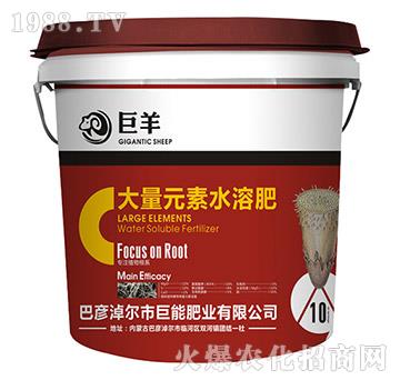 大量元素水溶肥-巨羊-巨能肥業(yè)