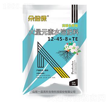 大量元素水溶肥料12-45-8+TE-朵倍保-百農(nóng)思達(dá)