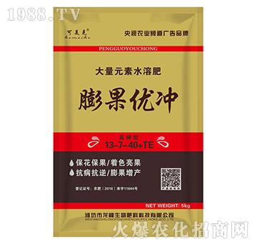 大量元素水溶肥-膨果優(yōu)沖13-7-40+TE-龍峰生物