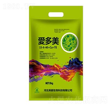 高鉀型大量元素水溶肥料15-6-40+Ca+TE 愛多美 英都生物