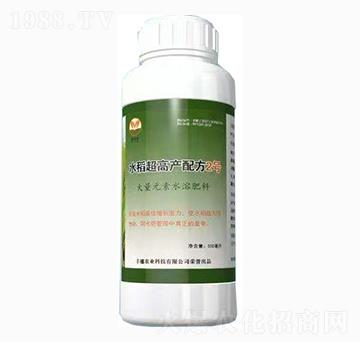 大量元素水溶肥料-水稻超高產配方2號-豐穗農業(yè)