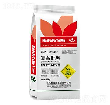 硫酸鉀型全水溶滴灌復(fù)合肥料17-17-17+TE-海法·法特姆-海法