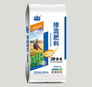 40kg小麥專用摻混肥料28-6-6-紅磷化工