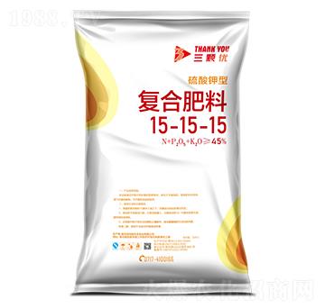 硫酸鉀型復(fù)合肥料15-15-15-三顆優(yōu)-佳瑪馳