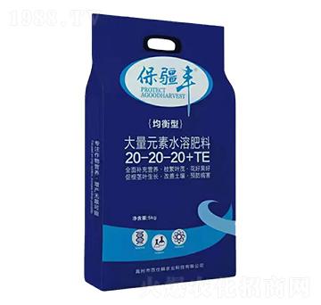 均衡型大量元素水溶肥20-20-20+TE-保疆豐-百仕耕