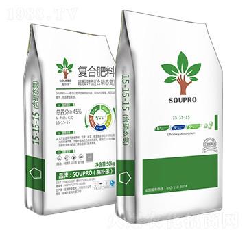 穩(wěn)定功能型復(fù)合肥料15-15-15-施樸樂-新都化工