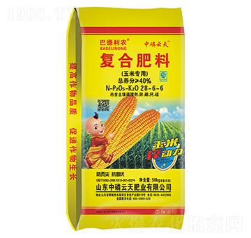 玉米專用復(fù)合肥料28-6-6-巴德利農(nóng)-中磷云天